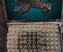 kit 12 oz d'argent fin 999